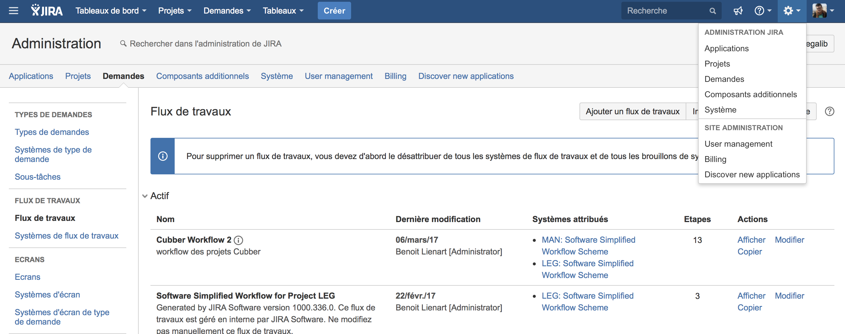 Travailler son workflow sur Jira