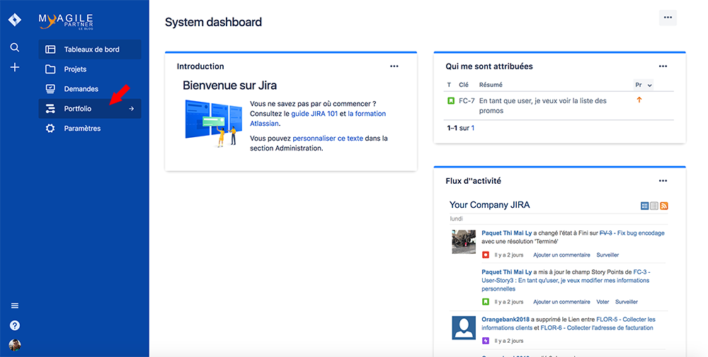 portfolio jira