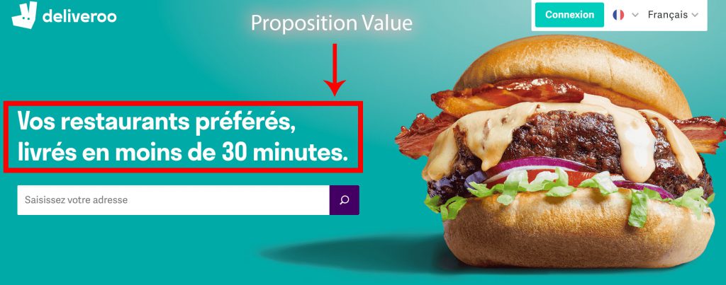 deliveroo - proposition value