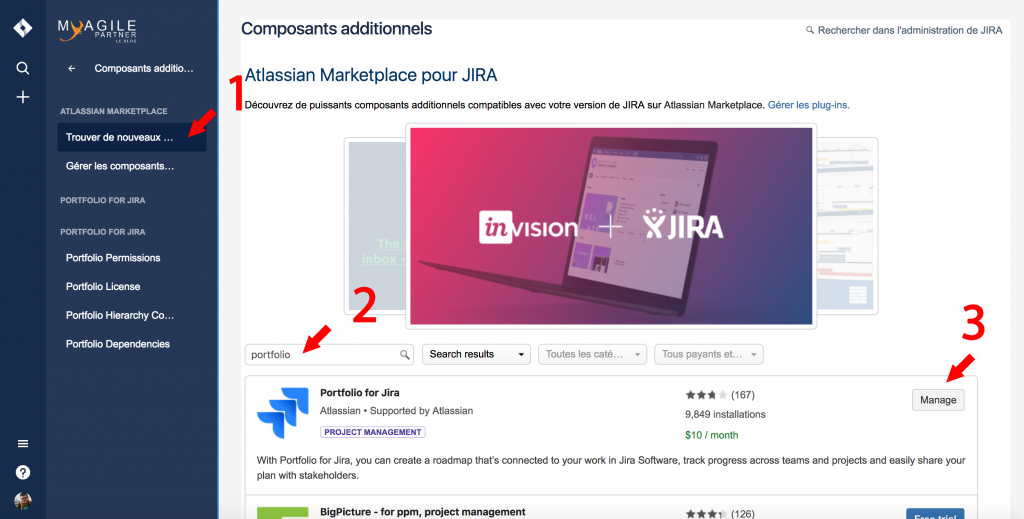 Marketplace Jira - Jira portfolio