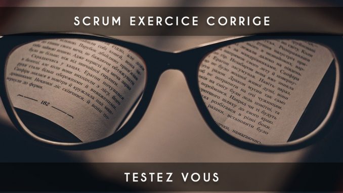 Scrum exercice corrigé