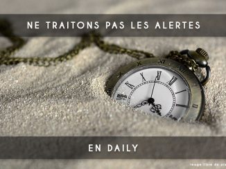 alertes en daily scrum